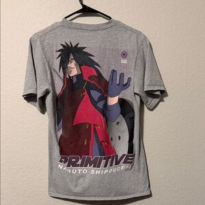 Primitive Gray Naruto Shippuden Tee